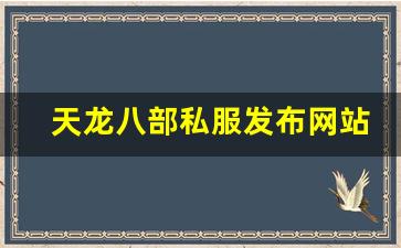 新开天龙私服：天龙八部私服发布网站 (10)
