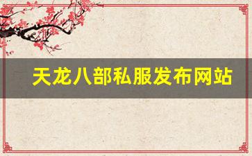 天龙八部私服发布网站 (11)