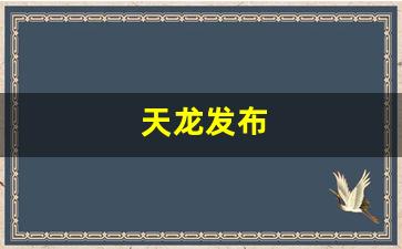 天龙八部天龙：天龙发布(天龙发布站源码)
